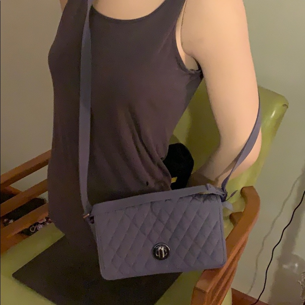 Vera Bradley crossbody Gray